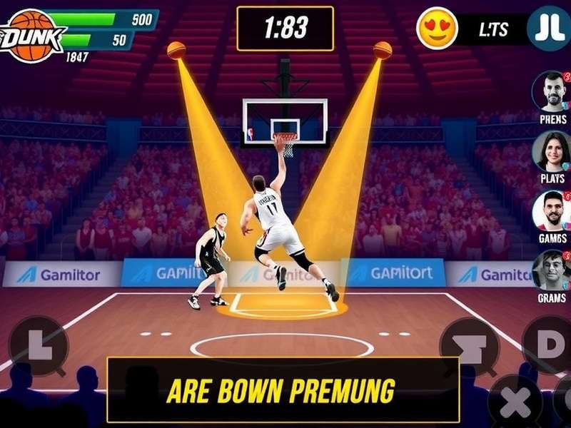 Dunk Dominator IN Game Screenshot